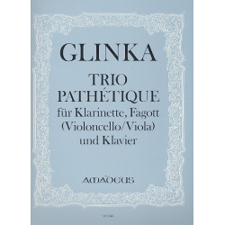 Trio pathétique - für Klarinett, Fagott - Mikhail Glinka