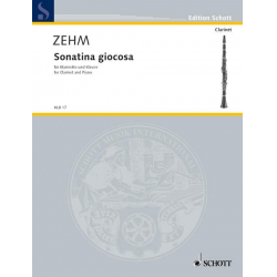 SONATINE GIOCOSA - Klarinette - Friedrich Zehm