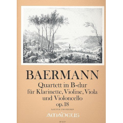 Quartett in B-Dur op.18 - - Heinrich Joseph Baermann