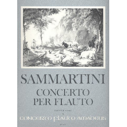 Concerto per Flauto. - Giuseppe Sammartini