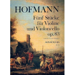 5 Stücke op.83 - für Violine und Violoncello - Richard Hofmann