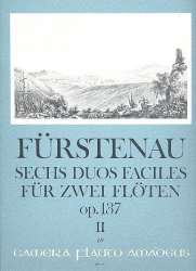 6 Duos faciles op.137 Band 2 - Anton Bernhard Fürstenau