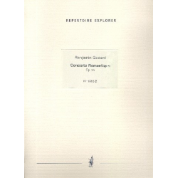 Concerto romantique op. 35 for violin and orchestra (Piano Reduction/Solo) - Benjamin Godard