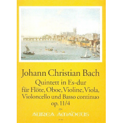 Quintett Es-Dur op.11,4 - für - Johann Christian Bach