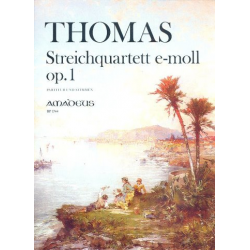 Quartett e-Moll op.1 - für 2 Violinen, Viola - Ambroise Thomas