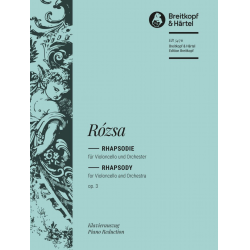 Rhapsodie op.3 für Violoncello - Miklos Rozsa