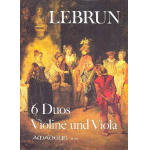 6 Duos op.4 - für Violine - Ludwig August Lebrun