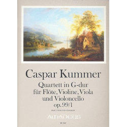 Quartett G-Dur op.99,1 - für - Caspar Kummer