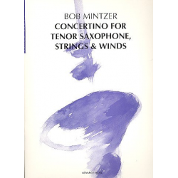 Concertino for tenor sax, strings - Bob Mintzer