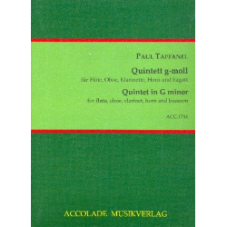 Quintett g-moll - Paul Taffanel / Arr. Bodo Königsbeck