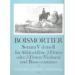 Sonate d-Moll Nr.5 op.34,5 - für - Joseph Bodin de Boismortier