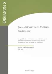 Sonate C-Dur für Klavier - Johann Gottfried Müthel