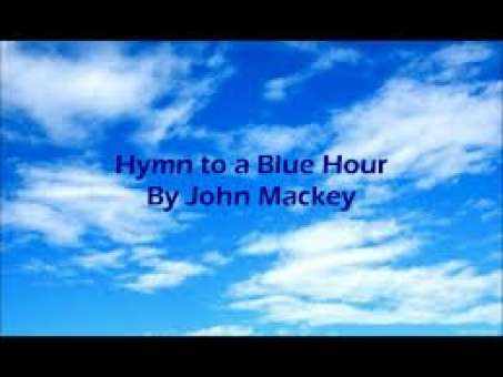 Hymn to a blue Hour