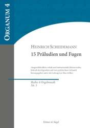 15 Präludien und Fugen für Orgel - Heinrich Scheidemann