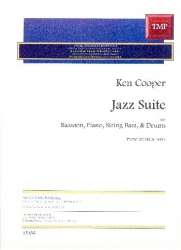 Jazz Suite - for bassoon, string bass, drums and piano parts - Ken Cooper