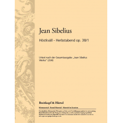 HERBSTABEND OP.38,1 - Jean Sibelius