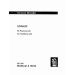 Sonate für Posaune solo - Hermann Schroeder