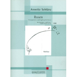 Rosen - Gesangsszenen nach Ingeborg Bachmann für Mezzospran und Klavier - Annette Schlünz