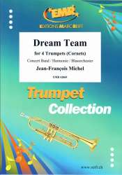 Dream Team (Solo for 4 Trumpets & Concert Band) - Jean-Francois Michel
