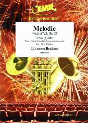 Melodie  Waltz N° 15, op. 39 - Johannes Brahms