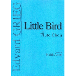 Little Bird op.43 No.4 (6 Flöten) - Edvard Grieg / Arr. Keith Amos