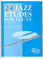 24 Jazz Etudes for Flute (+CD) - Bill Holcombe