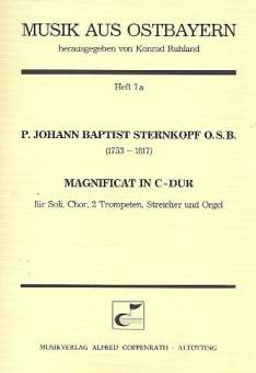 Sternkopf, P. Johann Baptist : Magnificat in C-Dur