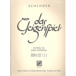 Das Geigenspiel Band 1 Teil 3 - Josef Schloder