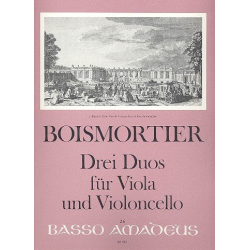 3 Sonaten - für Viola und - Joseph Bodin de Boismortier