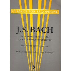 15 zweistimmige Inventionen - - Johann Sebastian Bach