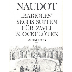 Babioles - 6 Suiten für - Jacques Christophe Naudot