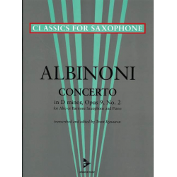 Concerto d minor op.9,2 - Tomaso Albinoni / Arr. Trent P. Kynaston