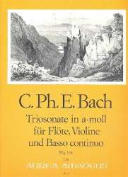 Triosonate a-Moll WQ148 - für - Carl Philipp Emanuel Bach