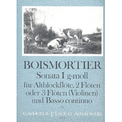 Sonate g-Moll Nr.1 op.34,1 - für - Joseph Bodin de Boismortier