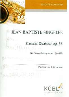 Quartett Nr.1 op.53 : für 4 Saxophone