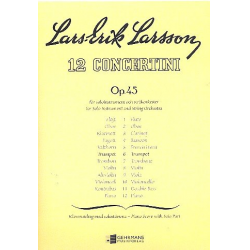 Concertino op.45,6 for trumpet and piano - Lars Erik Larsson