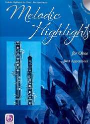 Melodic Highlights (+CD) für Oboe - Bert Appermont