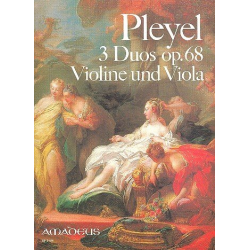 3 Duos op.68 - für Violine und Viola - Ignaz Joseph Pleyel