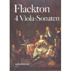 4 Sonaten op.2 - für Viola und Bc - William Flackton
