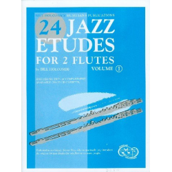 24 Jazz Etudes vol.1 (+CD) - Bill Holcombe