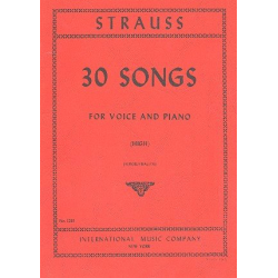 30 Songs : for high voice and - Richard Strauss
