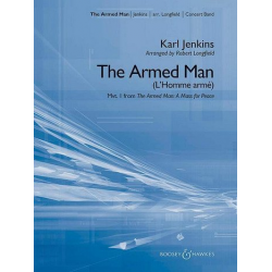 The armed Man (1. Satz) - für Blasorchester Partitur und Stimmen - Karl Jenkins