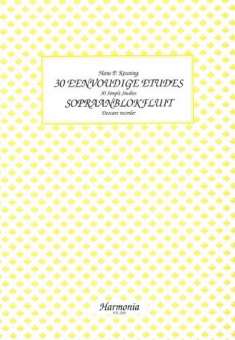 30 simple Studies for sopranblokfluit
