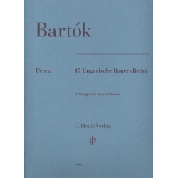 15 ungarische Bauernlieder BB79 : - Bela Bartok