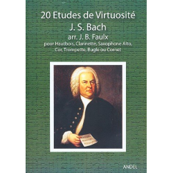 20 études de virtuosité - - Johann Sebastian Bach