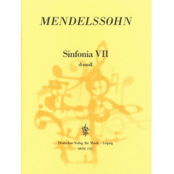 Sinfonia d-Moll Nr.7 : - Felix Mendelssohn-Bartholdy