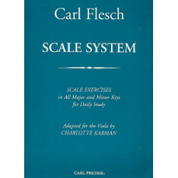 Scale System : for viola - Carl Flesch