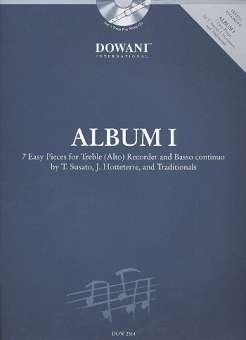 Album Band 1 (+CD) : für Altblockflöte und Bc