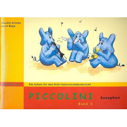 Piccolini Band 2 für Saxophon - Claudia Schade