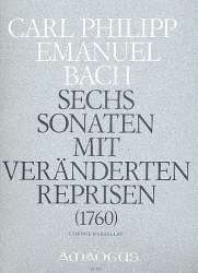 6 Sonaten Wq50 mit veränderten - Carl Philipp Emanuel Bach
